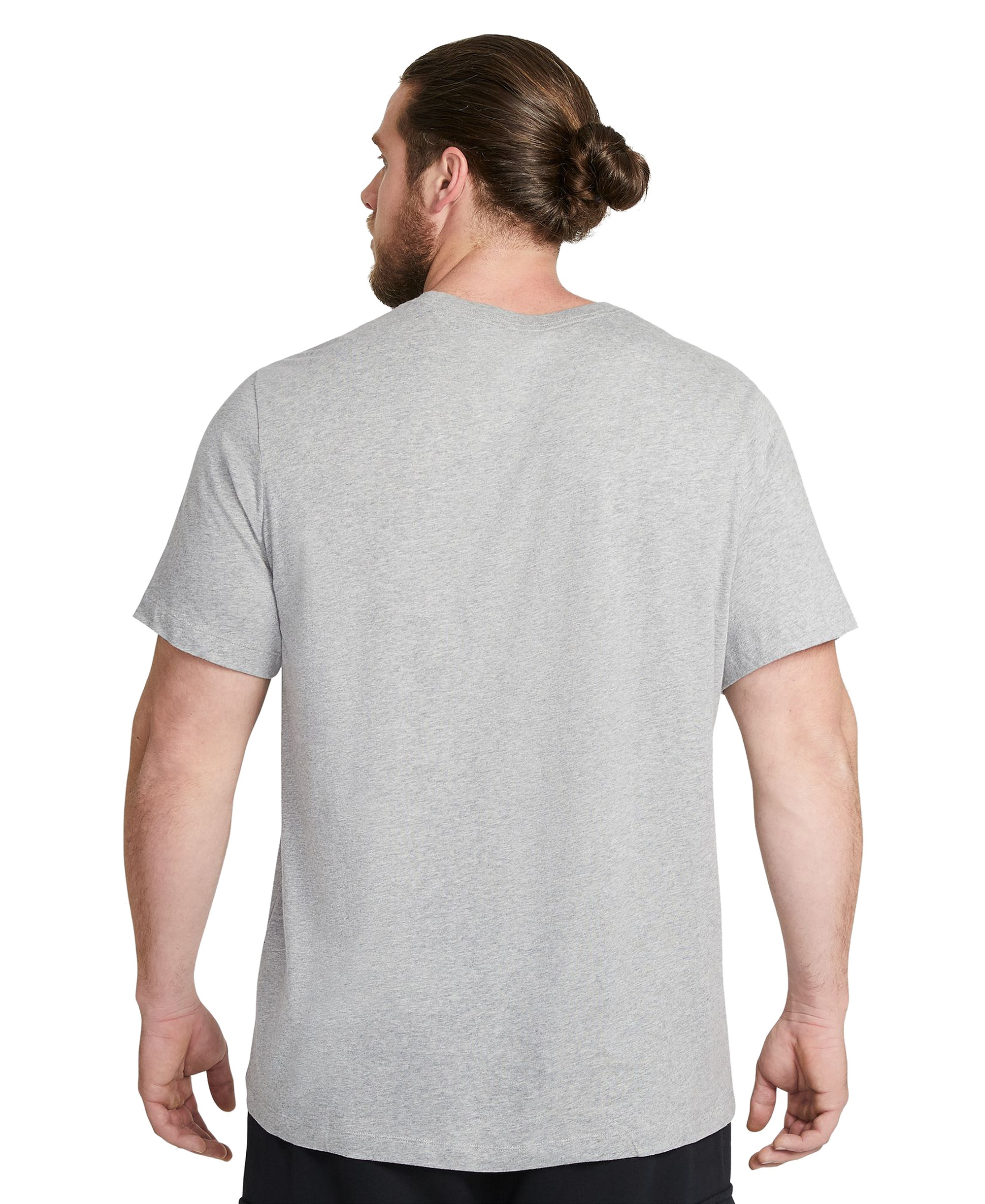 Nike Men's Sportswear Club Crewneck T-Shirt - Dark Gray Heather