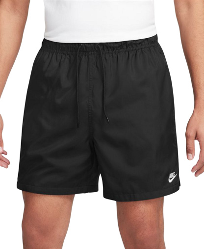 Nike Men's Club Flow Relaxed-Fit Drawstring Shorts - Black