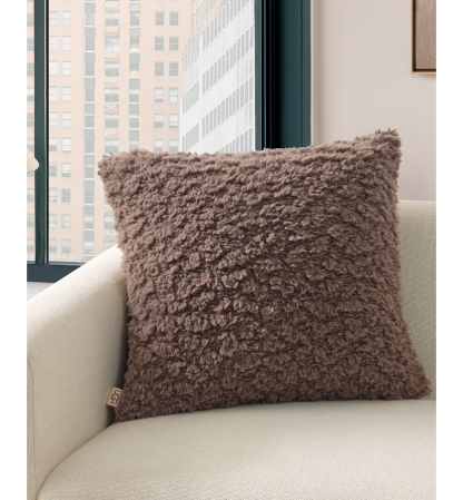 UGG® Shira Chunky Euro Pillow, 24" x 24" - Allspice