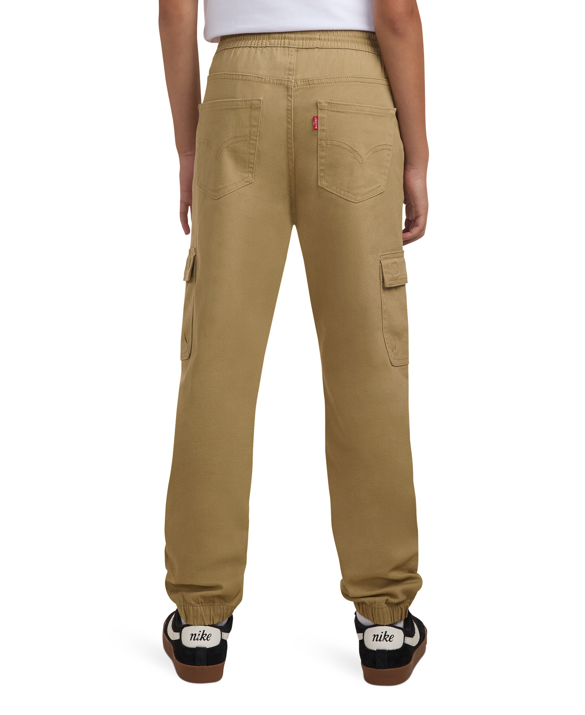 Levi's Big Boys Relaxed Fit Drawstring Cargo Jogger Pants - Harvest Gold