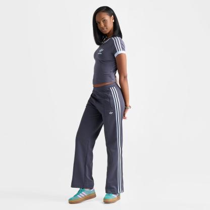 Women's adidas Originals Beckenbauer Classic Track Pants - Dark Grey/Aurora Onix/Crystal Sky - view 2