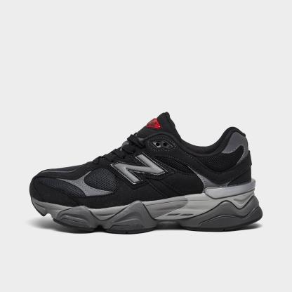 Big Kids' New Balance 9060 Casual Shoes - Black/Castlerock - view 1