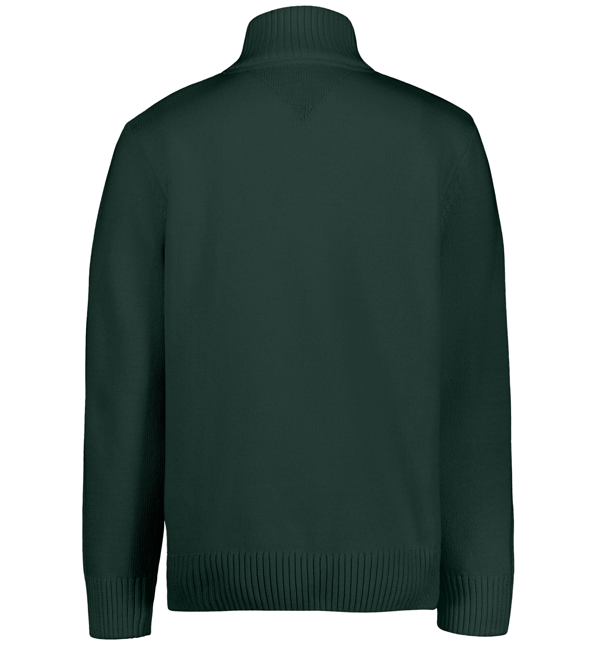 Tommy Hilfiger Boys' 8-20 Zipneck Cotton Quarter-Zip Sweater - June Bug