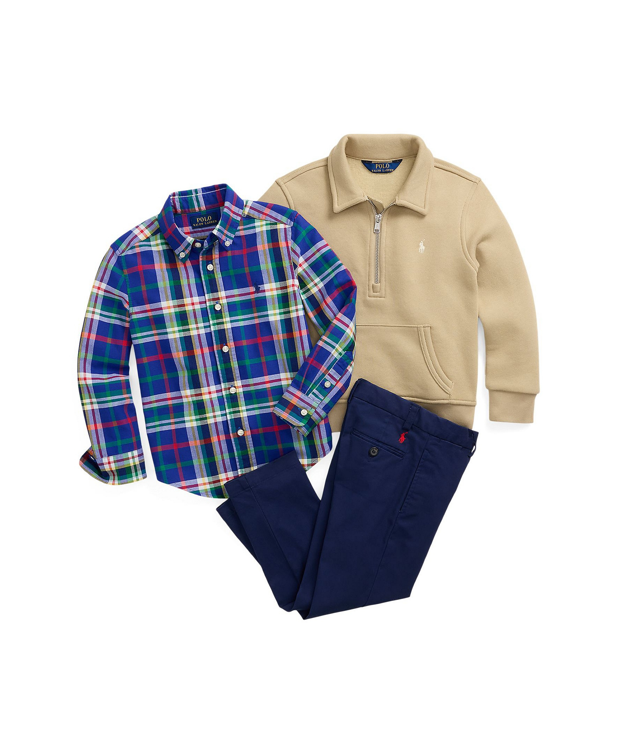 Polo Ralph Lauren Boys' 2-7 Straight-Fit Twill Pant - Aviator Navy