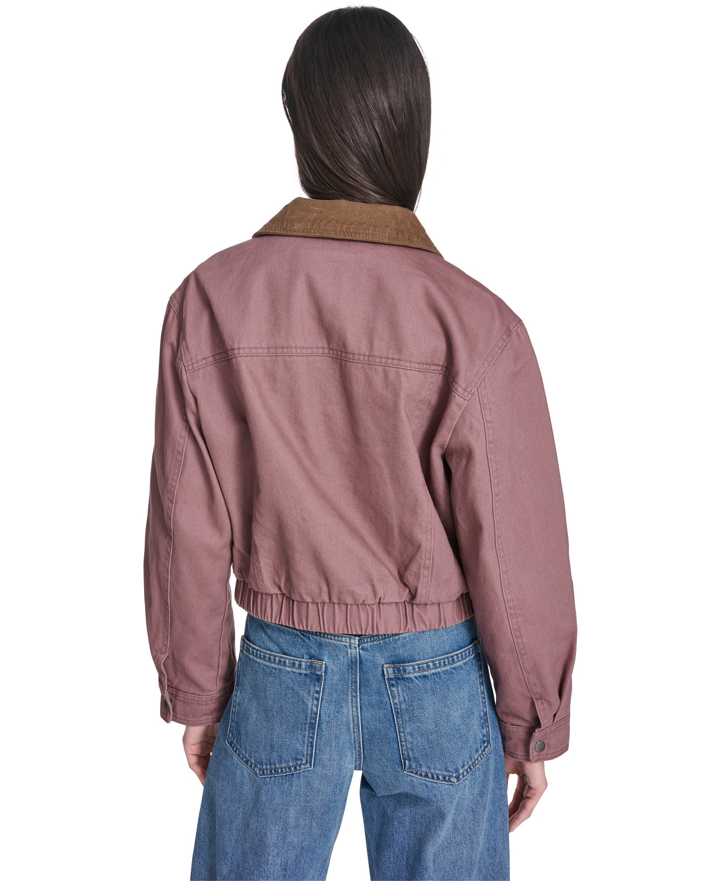 Levi's Women's Zip-Front Laydown Collar Coat - Woodrose