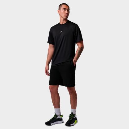 Men's Jordan Sport Hoop Fleece Shorts - Black/Clear - view 2