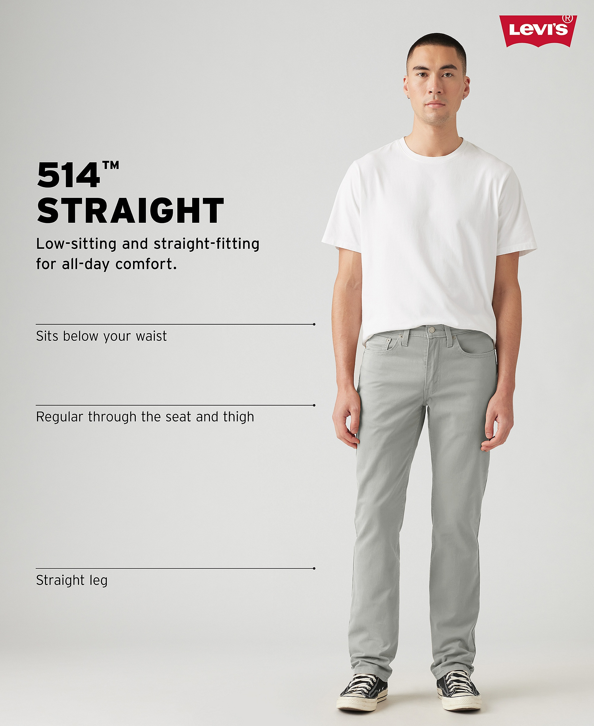 Levi's Men's 514™ Flex Straight-Fit Jeans - Native Cali Stretch