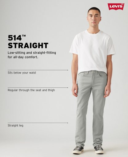 Levi's Men's 514™ Flex Straight-Fit Jeans - Native Cali Stretch