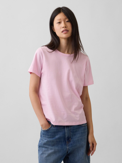 Organic Cotton VintageSoft T-Shirt - Primrose pink