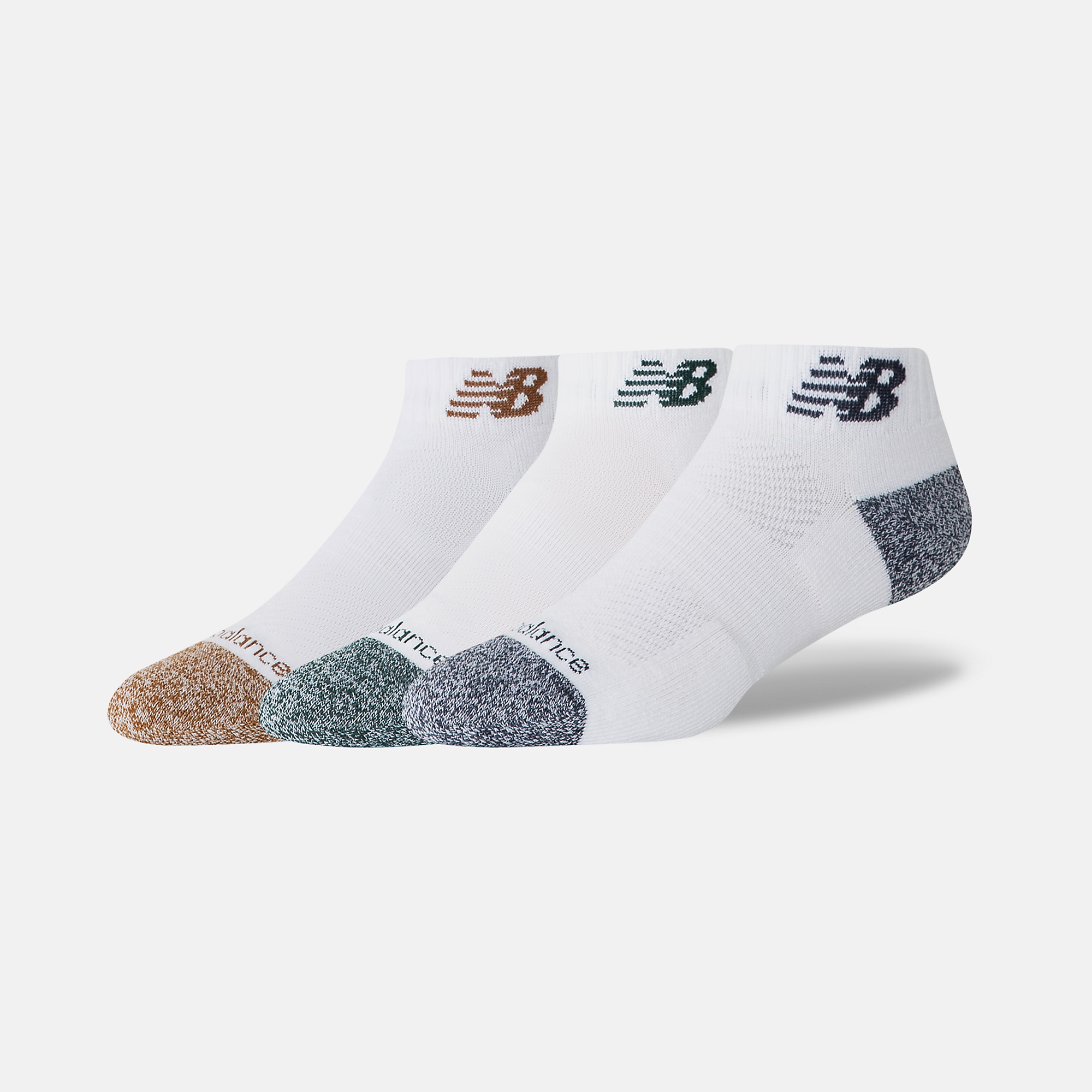 New Balance Active Low Cut Socks 3 Pack, LAS35205AS9