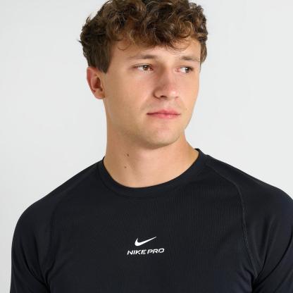 Men's Nike Pro Dri-FIT Training Top - Black/White