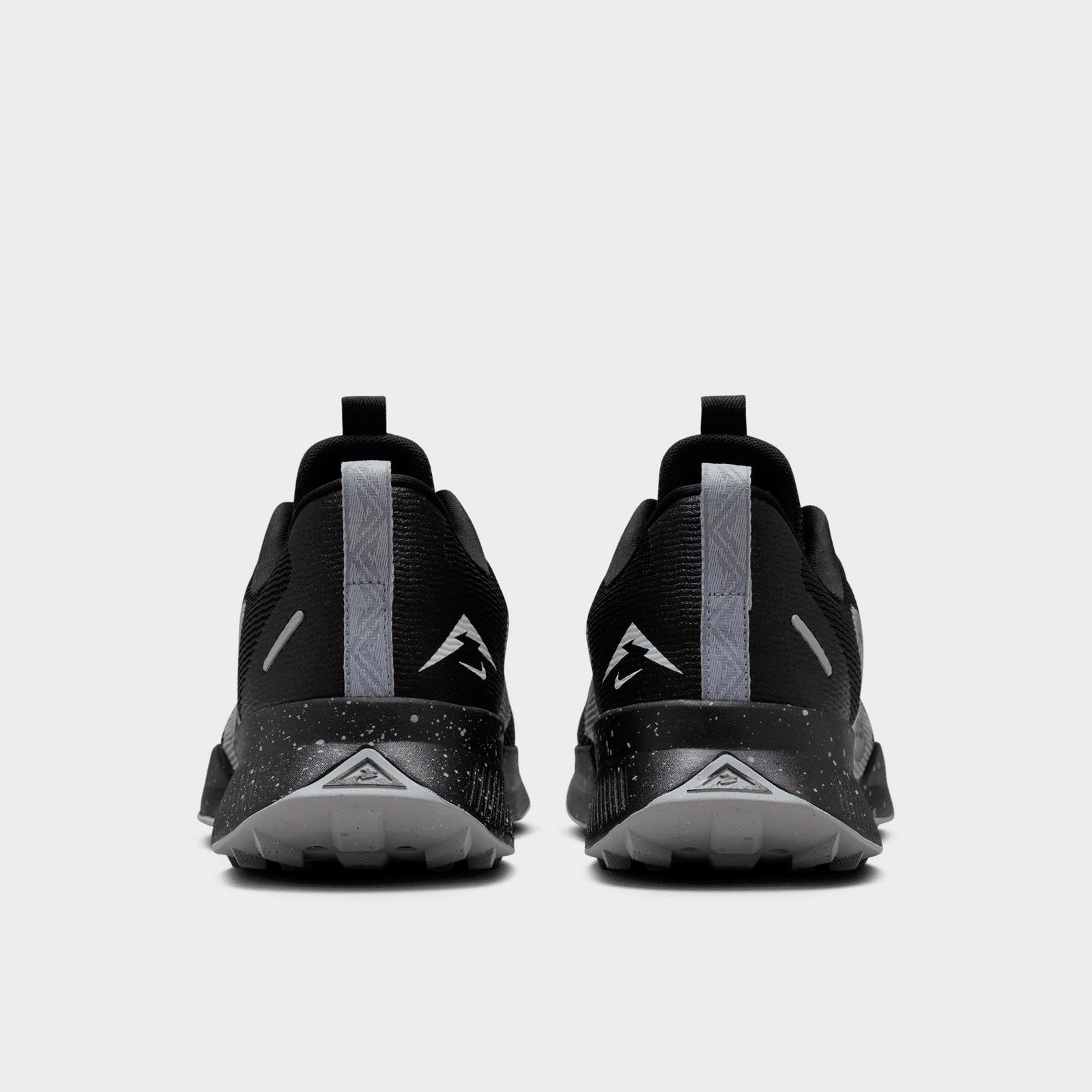 Men's Nike Juniper Trail 3 Trail Running Shoes - Black/Wolf Grey/Photon Dust/Black