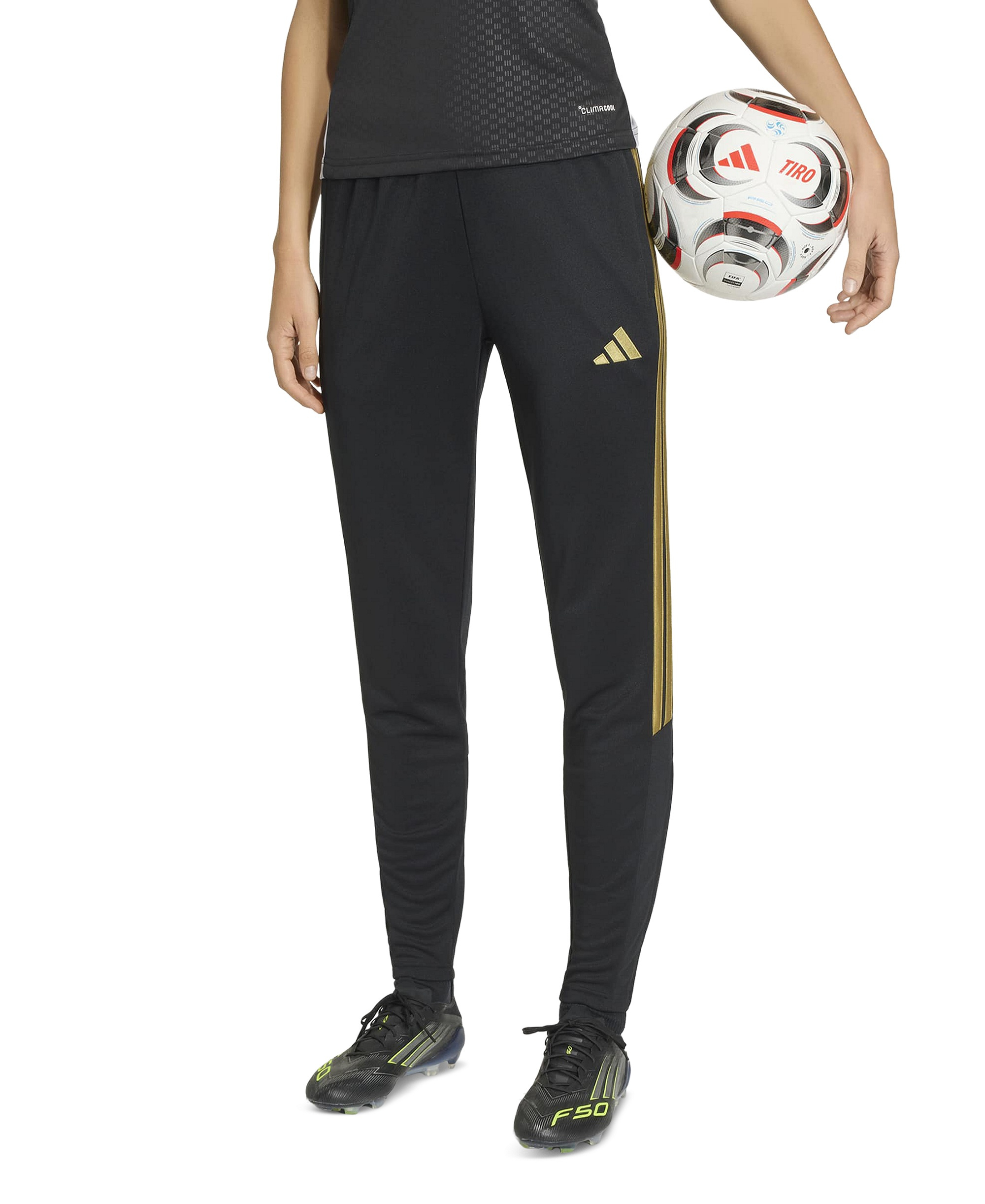 adidas Women's Tiro 26 Training Regular Fit Pants - Black/dark Football Gold