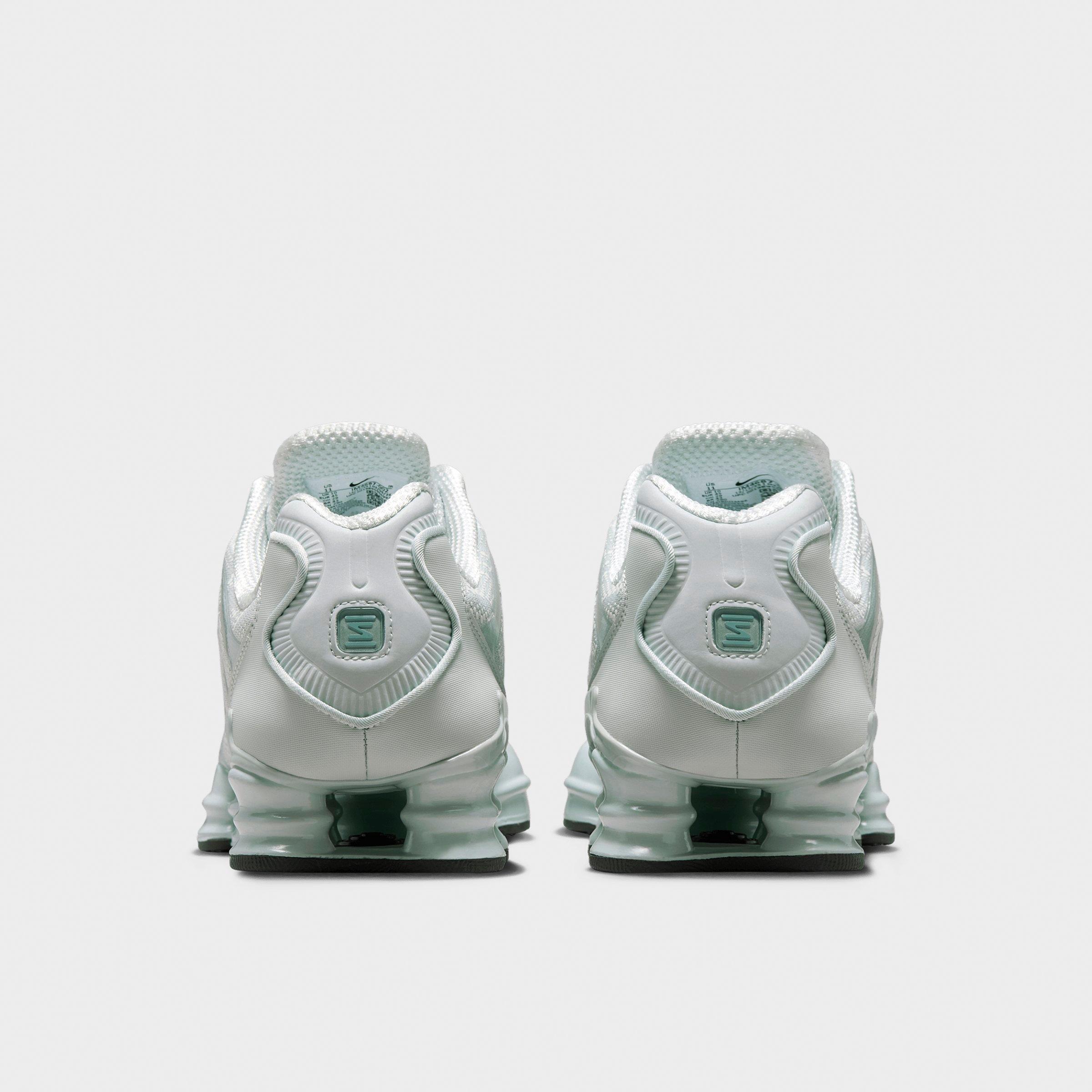 Men's Nithtke Shox TL Casual Shoes - Part 1 - Light Silver/Newsprint/Light Silver - Back view