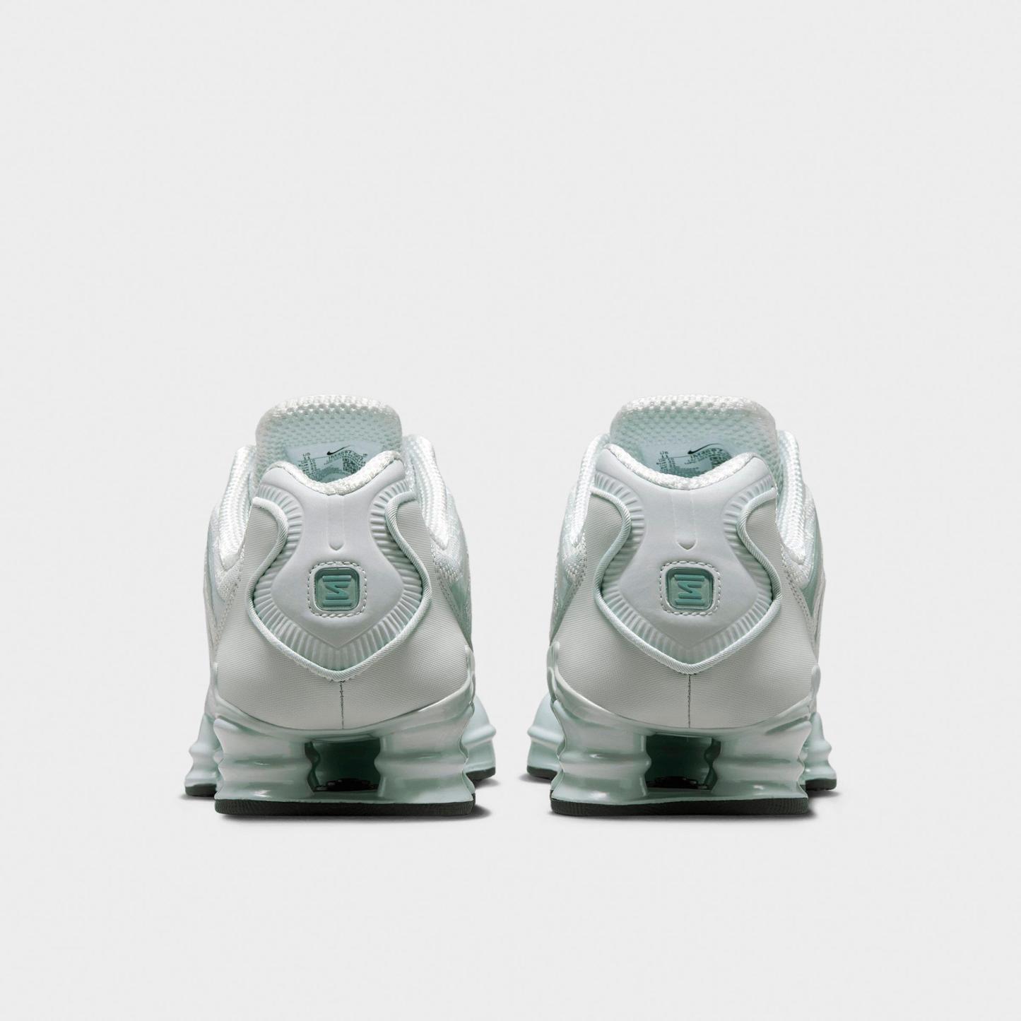 Men's Nithtke Shox TL Casual Shoes - Part 1 - Light Silver/Newsprint/Light Silver - Back view