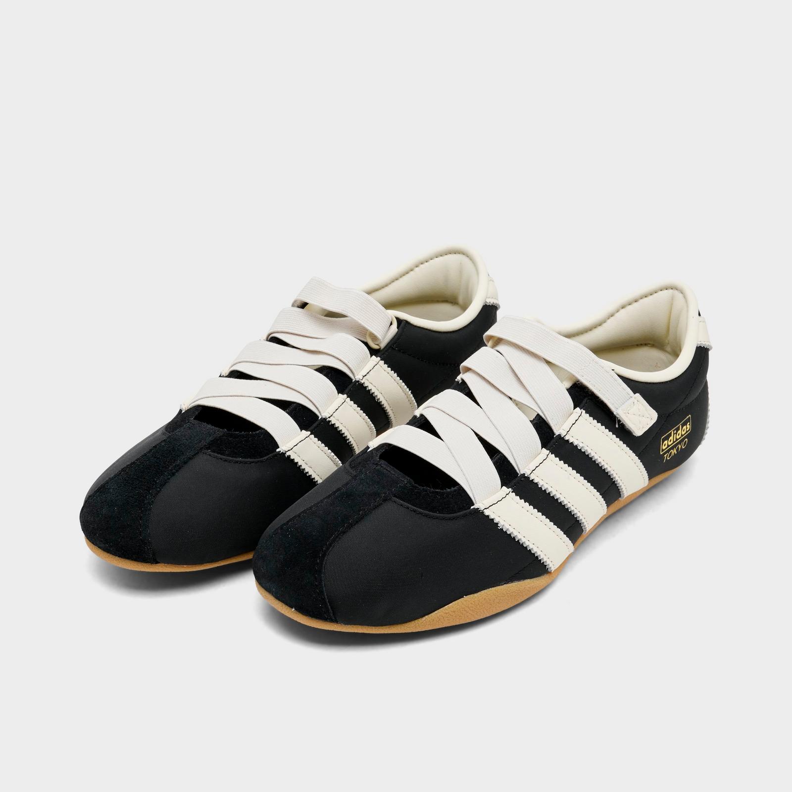 Women's adidas Originals Tokyo MJ Casual Shoes - Core Black/Cream White/Gold Metallic - view 2