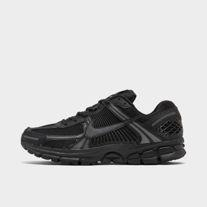 Men's Nithtke Zoom Vomero 5 Casual Shoes - Part 1 - Black/Black - Left shoe facing left. Outside of the shoe.