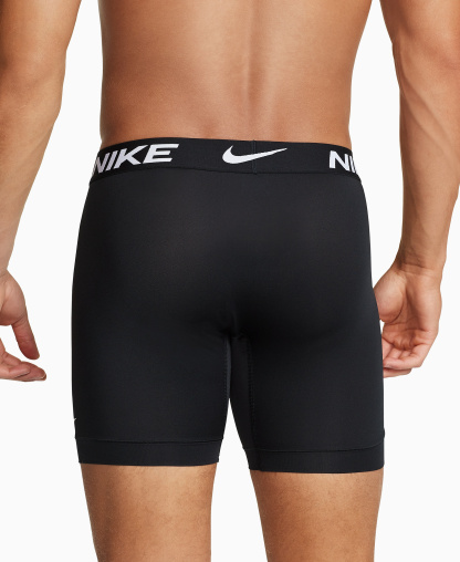Nike Men's 3-Pack Dri-FIT Essential Micro Long Boxer Briefs - Black