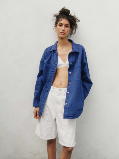 Easy Double-Knee Barrel Pants - Maize yellow