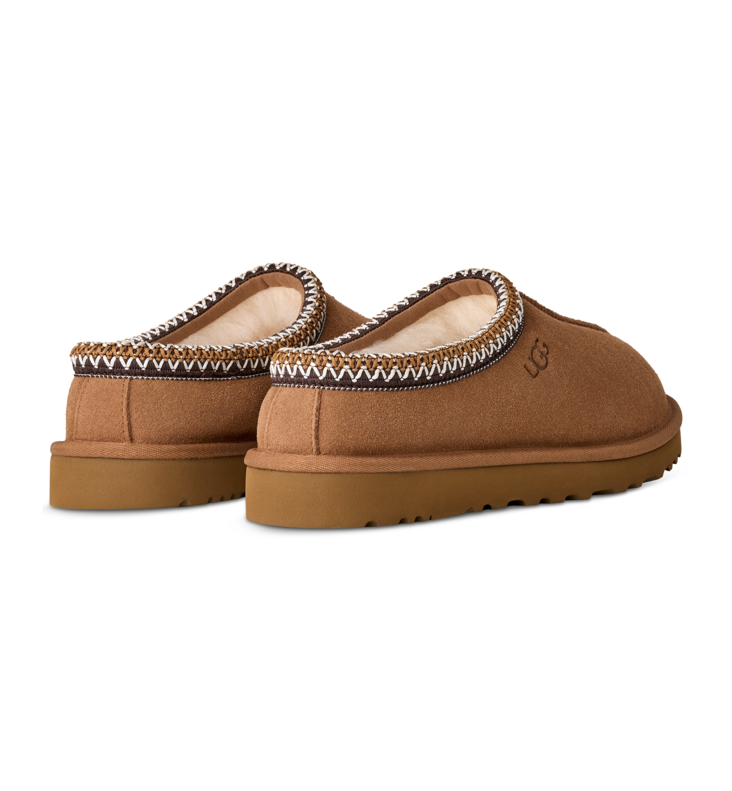 UGG® Men's Tasman II Round-Toe Slippers - Chestnut