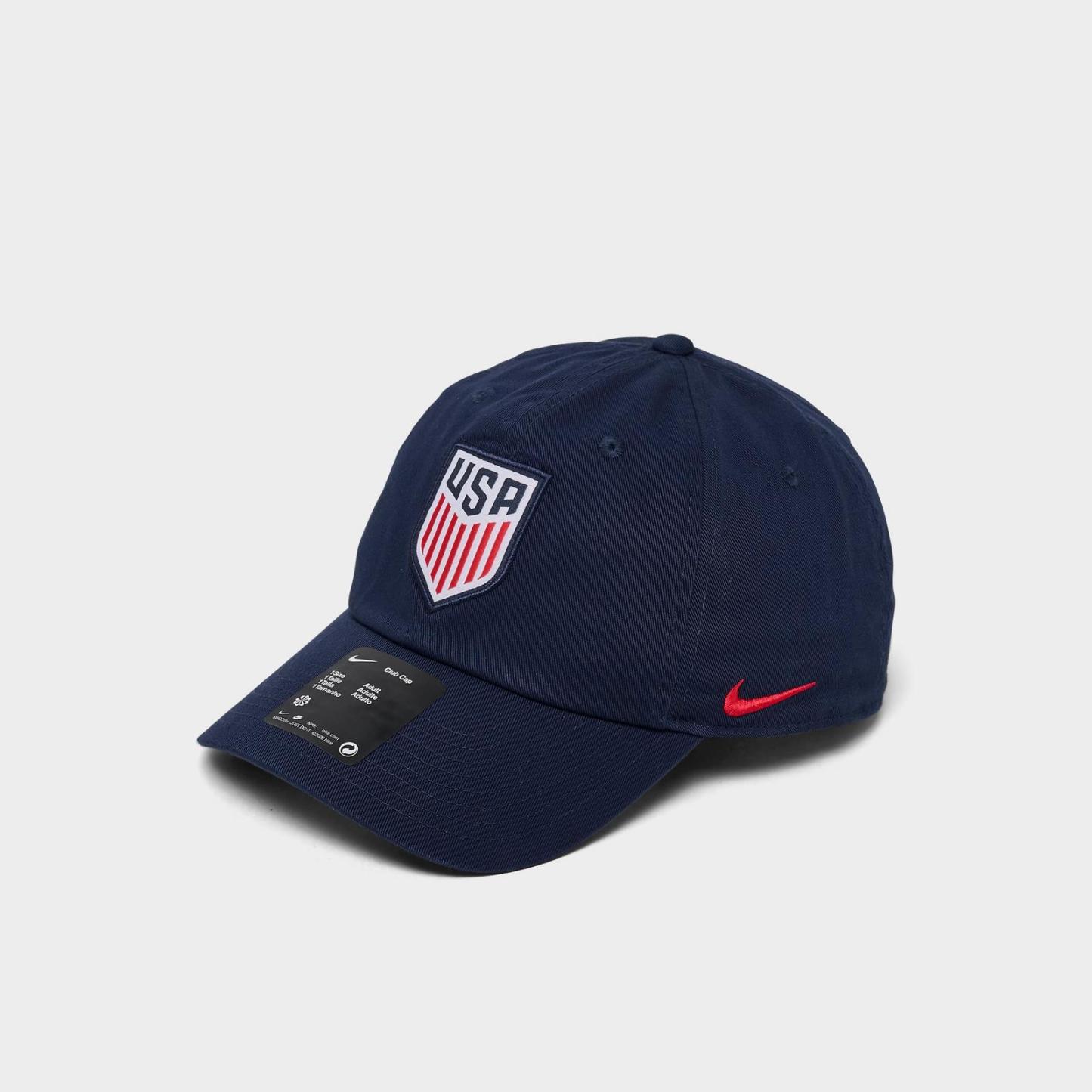 Nike USA Soccer Club Strapback Hat - Navy