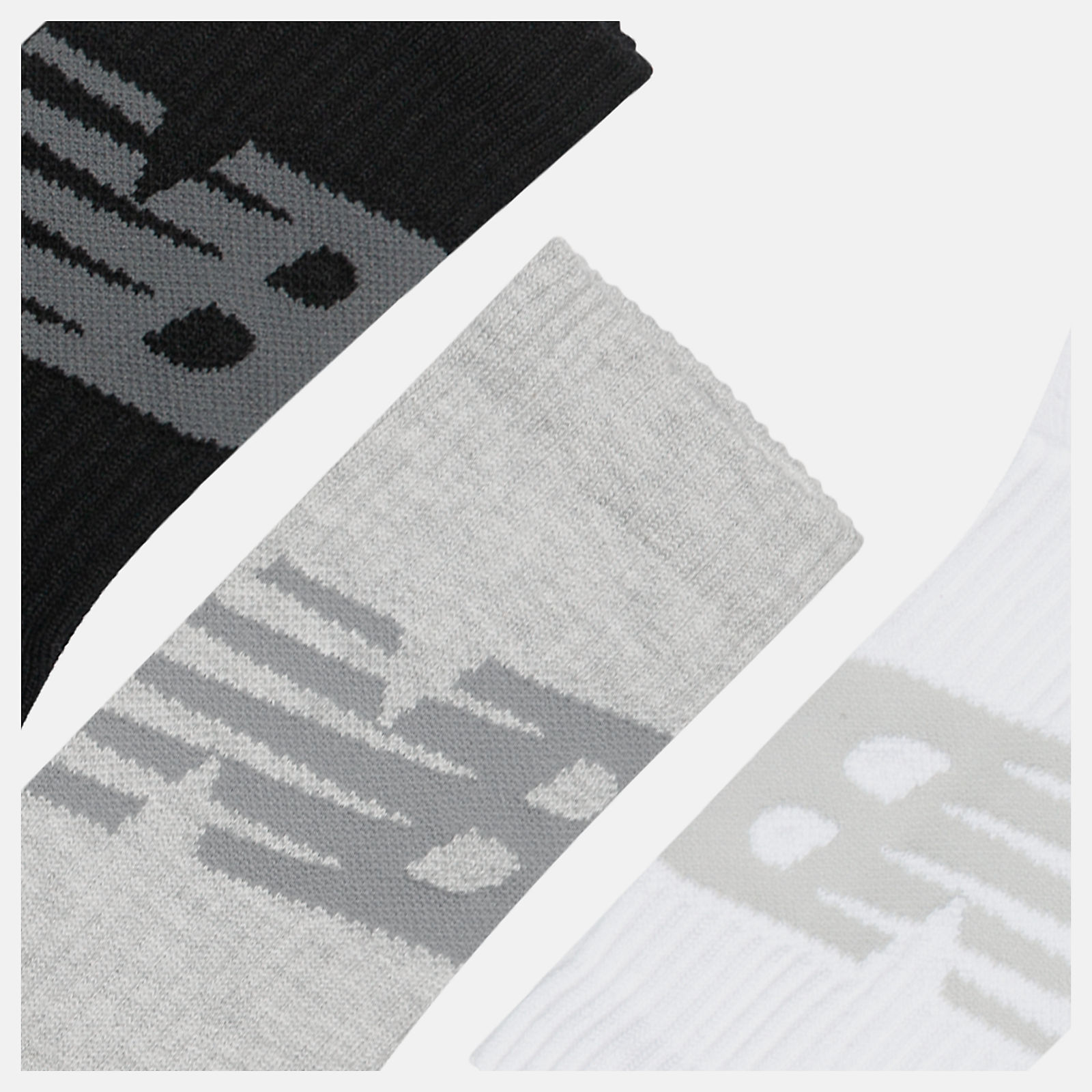 New Balance Active Lifestyle Graphic Socks 3 Pack, AC5179KAS1
