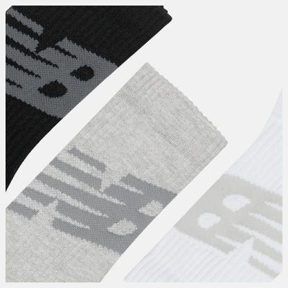 New Balance Active Lifestyle Graphic Socks 3 Pack, AC5179KAS1