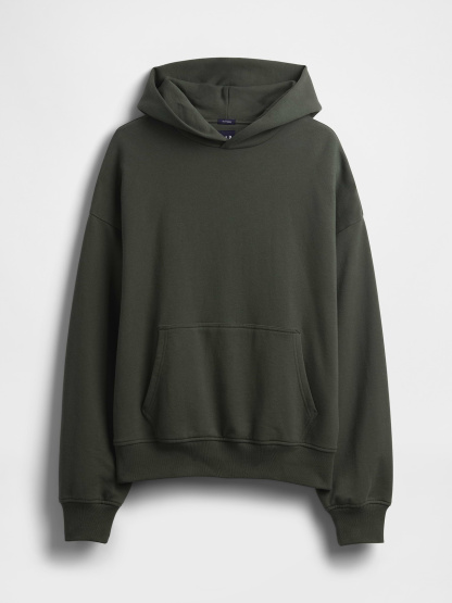 Adult Heavyweight Oversized Hoodie - DEEP DEPTHS GREEN
