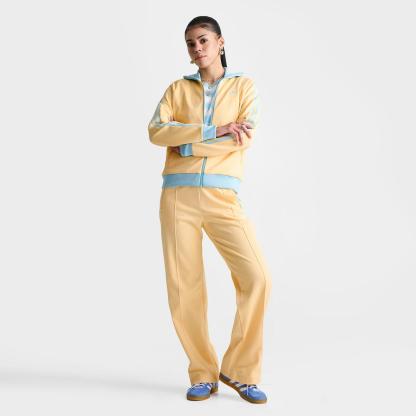 Women's adidas Originals Beckenbauer Classic Track Top Jacket - Orange Tint/Icy Blue - view 2