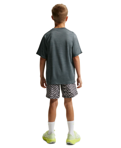 Nike Boys' 8-20 Dri-FIT Woven Training Shorts - Black/White