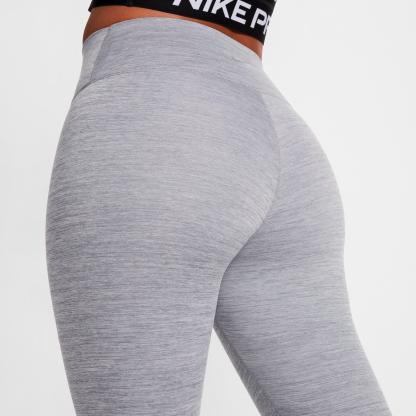 Women's Nithtke One Dri-FIT High-Waisted Crop Leggings - Smoke Grey/Heather/Black