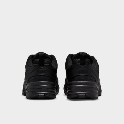 Men's Nithtke Air Monarch IV Casual Shoes (Wide Width 4E) - Black/Black - Back view