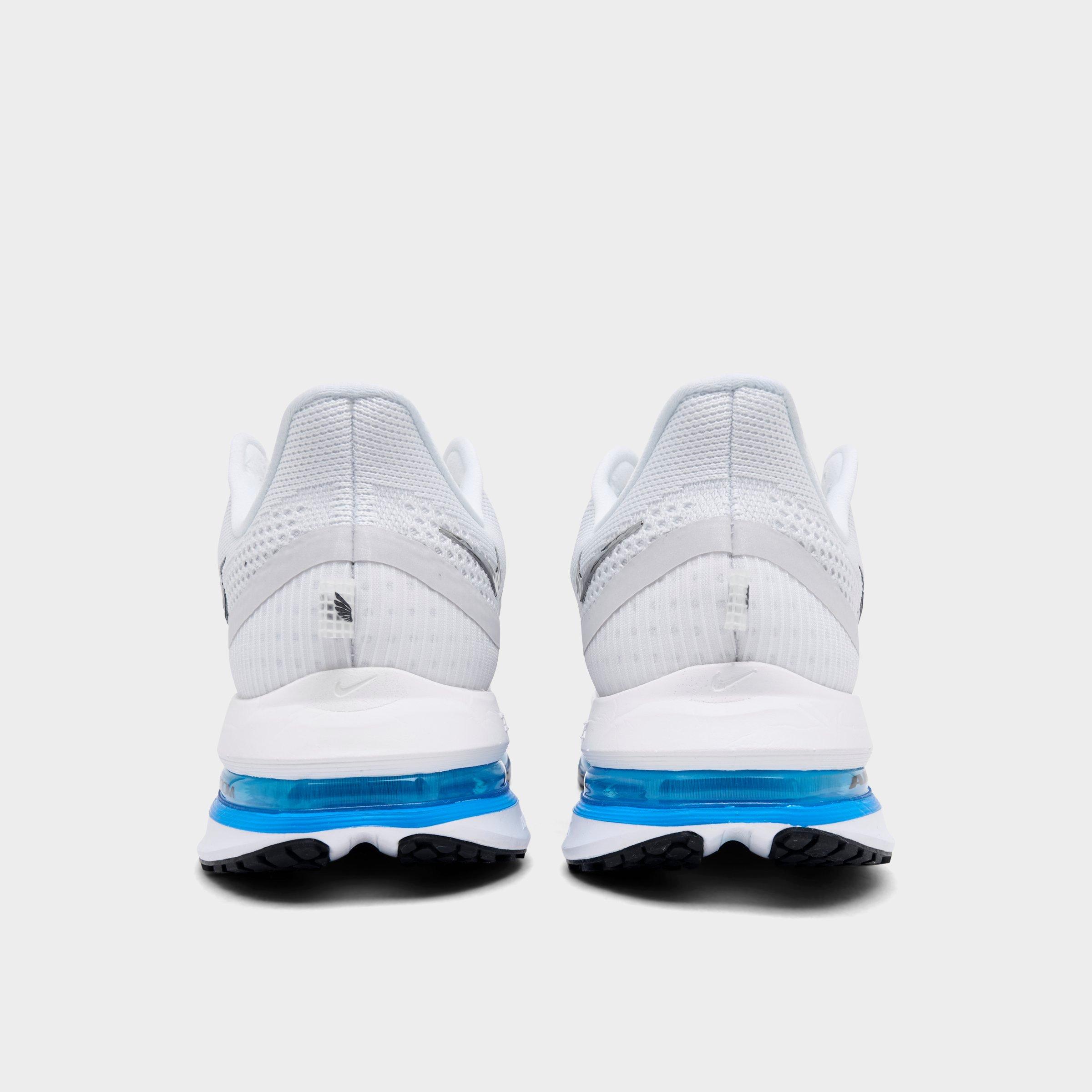 Men's Nithtke Pegasus Premium Running Shoes - Part 1 - White/Photo Blue/Pure Platinum/Black - Back view
