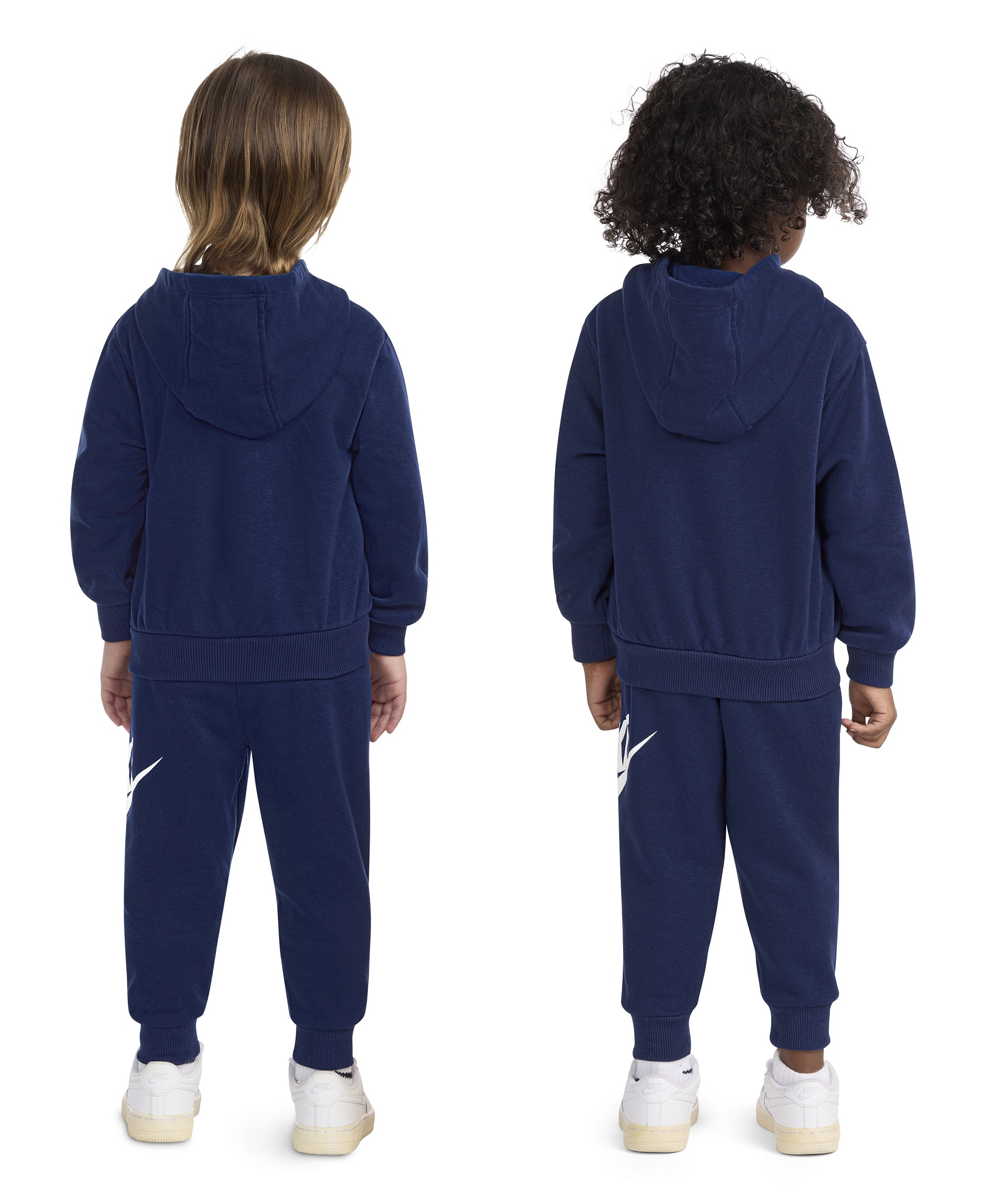 Nike Toddler Boys' and Girls' 2T-4T Club Fleece Long-Sleeve Hoodie and Pants, 2-Piece Set - Midnight Navy