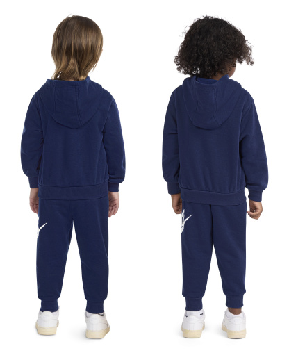 Nike Toddler Boys' and Girls' 2T-4T Club Fleece Long-Sleeve Hoodie and Pants, 2-Piece Set - Midnight Navy