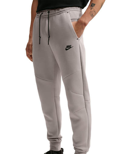 Nike Men's Tech Fleece Drawstring Joggers Pants - College Gray/Black