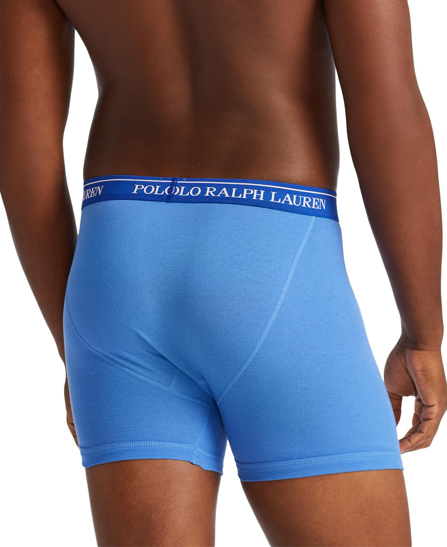 Polo Ralph Lauren Men's 3-Pack Classic Cotton Boxer Briefs - Aerial Blue / Rugby Royal / Cruise Navy