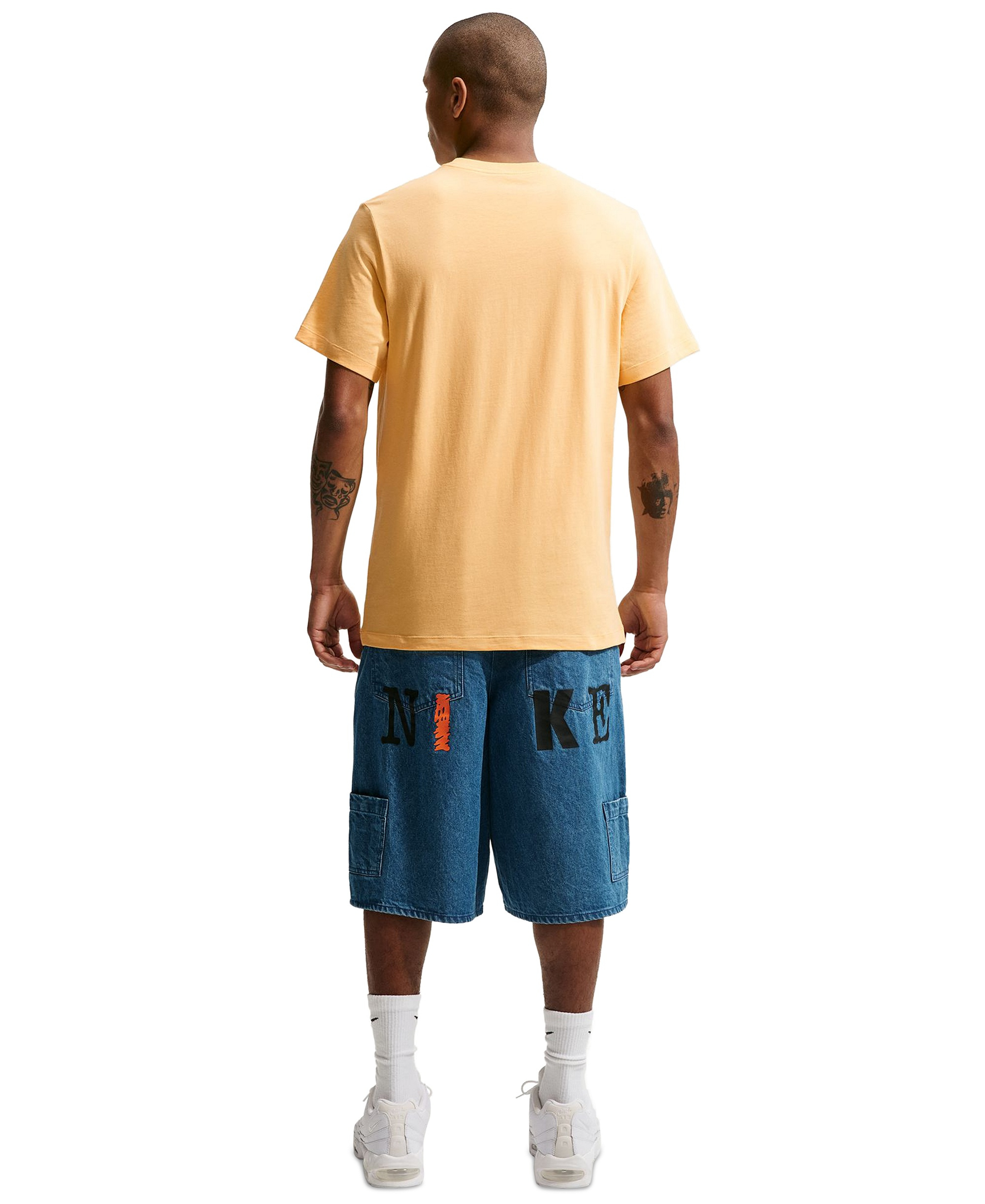 Nike Men's Futura Festival Graphic Cotton T-Shirt - Topaz Gold