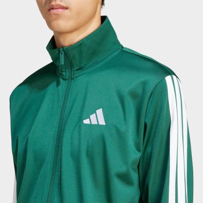 Men's adidas Dayready Full-Zip Track Jacket - Collegiate Green