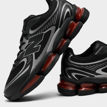 Men's New Balance ABZORB 2000 Casual Shoes - Black/Dark Silver Metallic - view 3