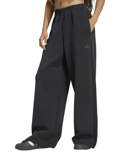 adidas Women's Straight Soft Lux Sportswear Pants - Black