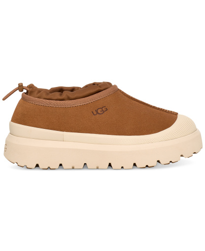 UGG® Men's Tasman Weather Hybrid Clogs - Chestnut/Whitecap