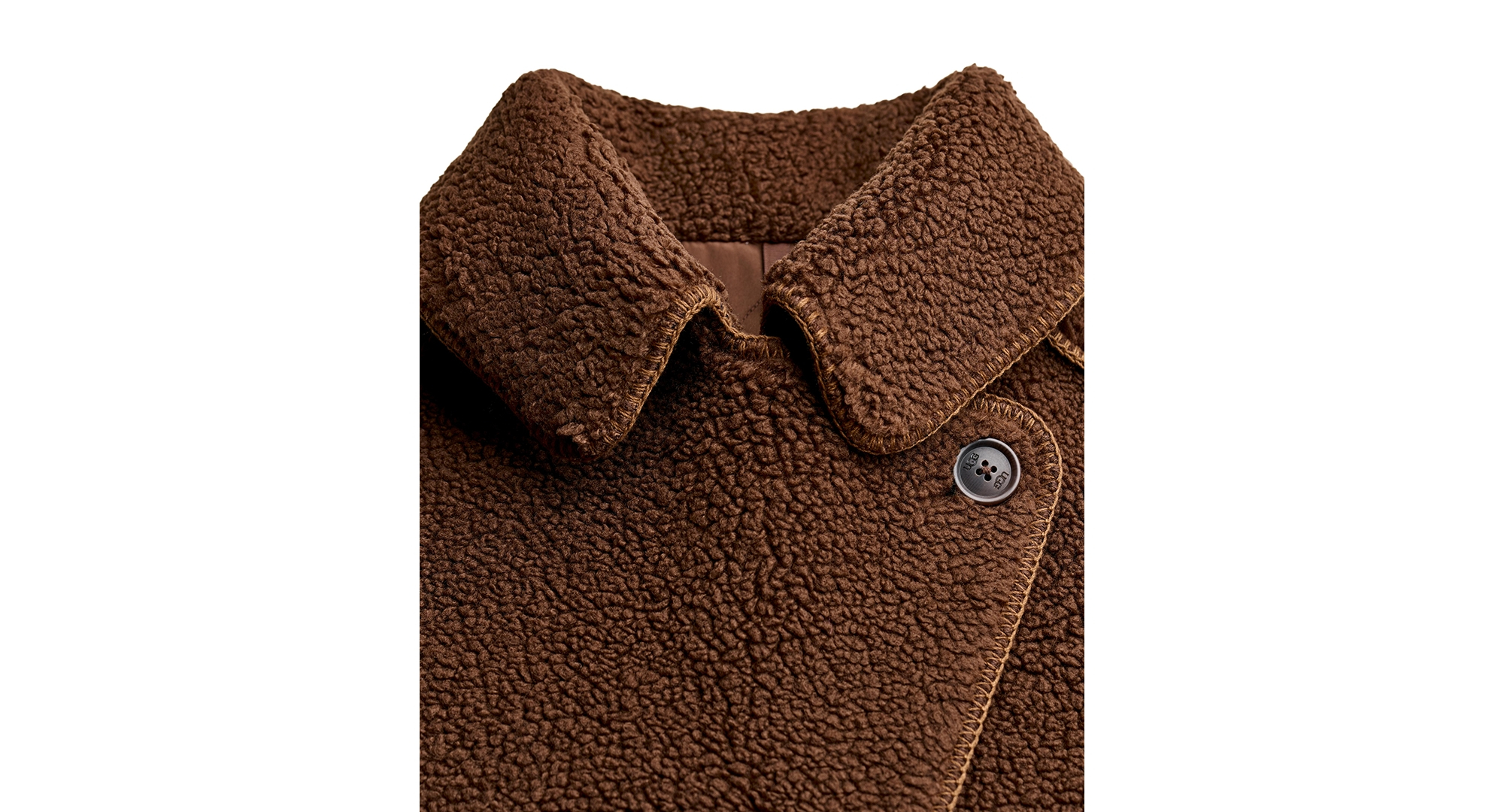 UGG Women's Sema Fluff Coat - Deep Nutmeg