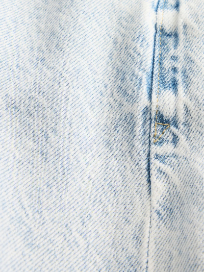 Low Slung Extra Baggy Jeans - Light indigo