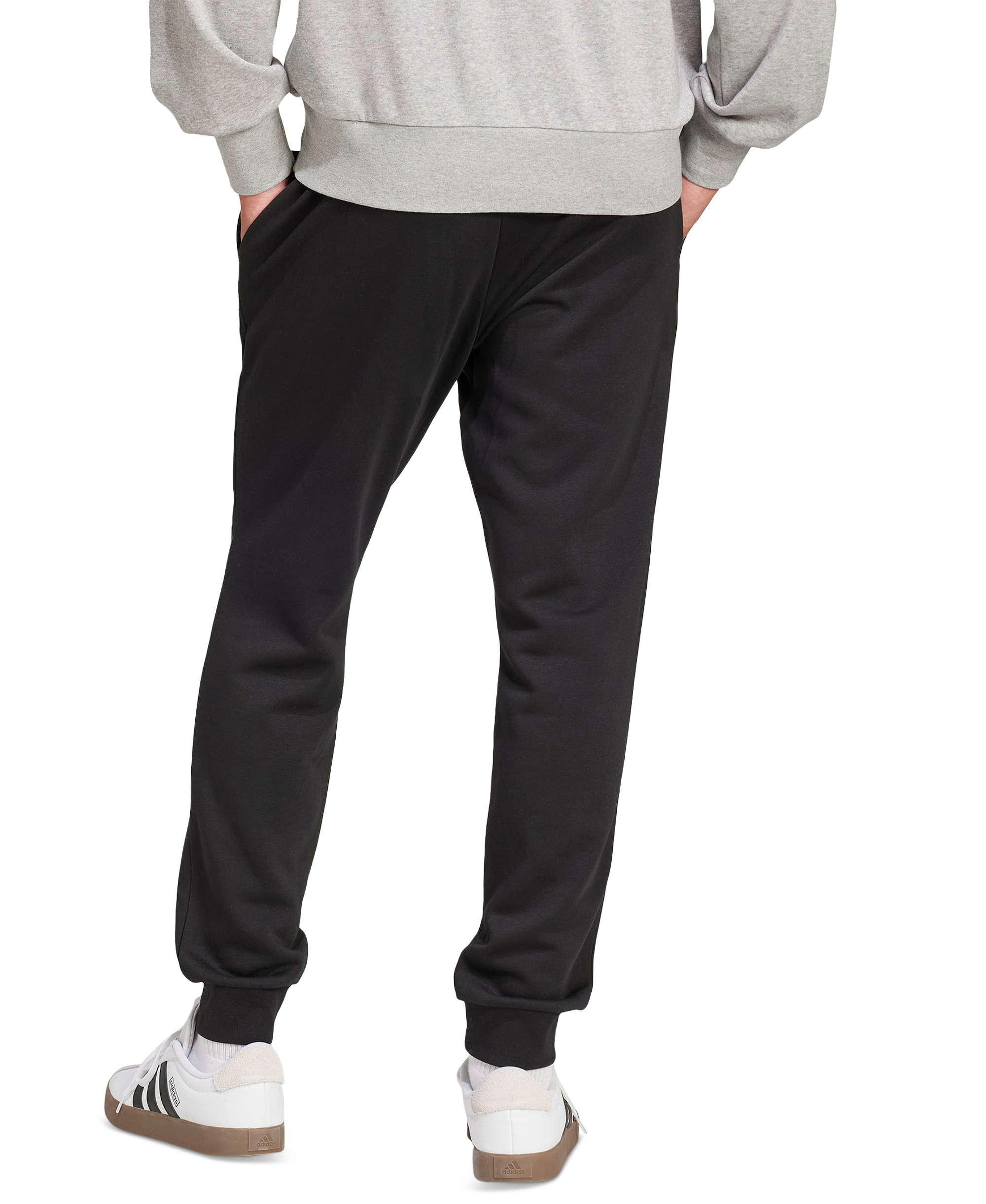 adidas Men's Essentials Feel Cozy Fleece Pants - Black