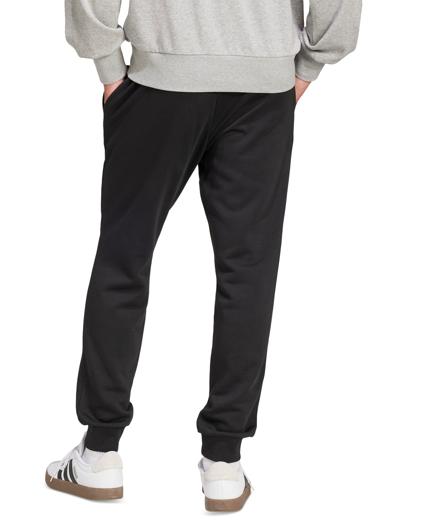 adidas Men's Essentials Feel Cozy Fleece Pants - Black