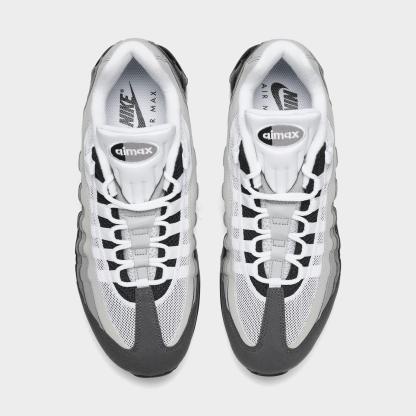 Men's Nithtke Air Max 95 Big Bubble Scorpion Casual Shoes - Part 3 - Black/White/Medium Ash/Dark Pewter/Dust/Granite - Top view