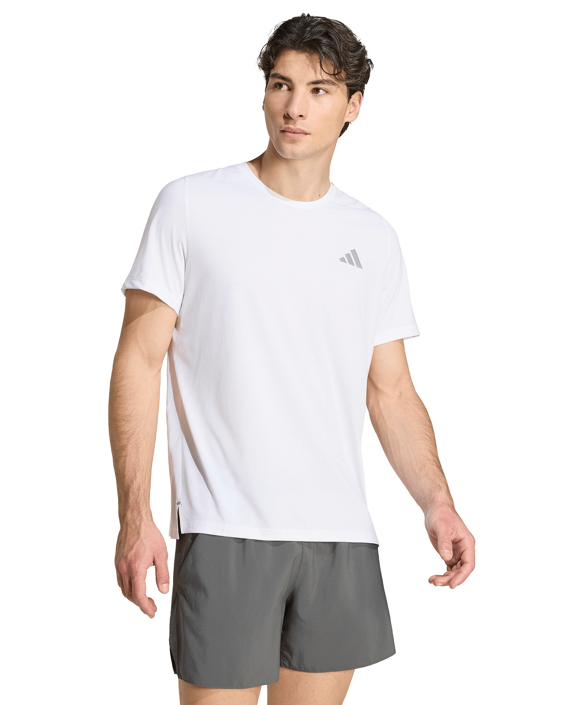 adidas Men's Running Climacool Short-Sleeve T-Shirt - White