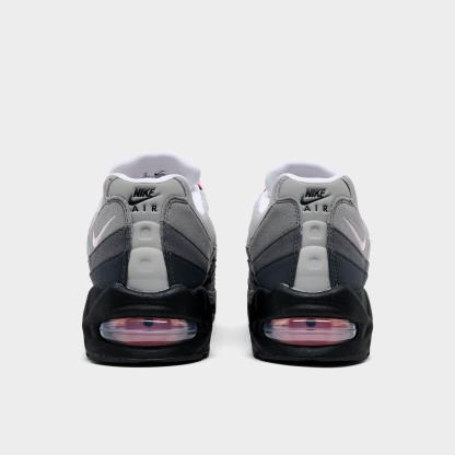 Men's Nithtke Air Max 95 Big Bubble Scorpion Casual Shoes - Part 3 - Black/Pink Foam/White/Reflective Silver - Back view