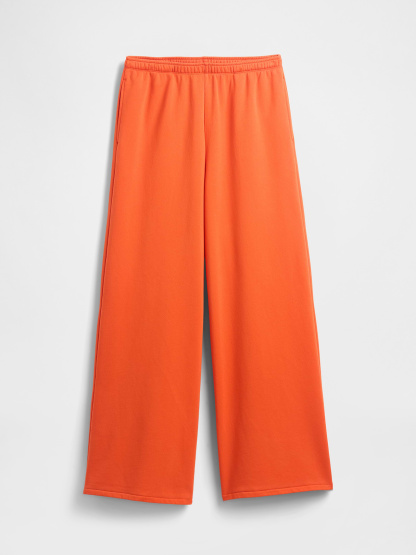 VintageSoft Baggy Sweatpants - Orange blaze